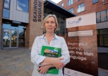 Linda Ervine, copyright Belfast Newsletter. 